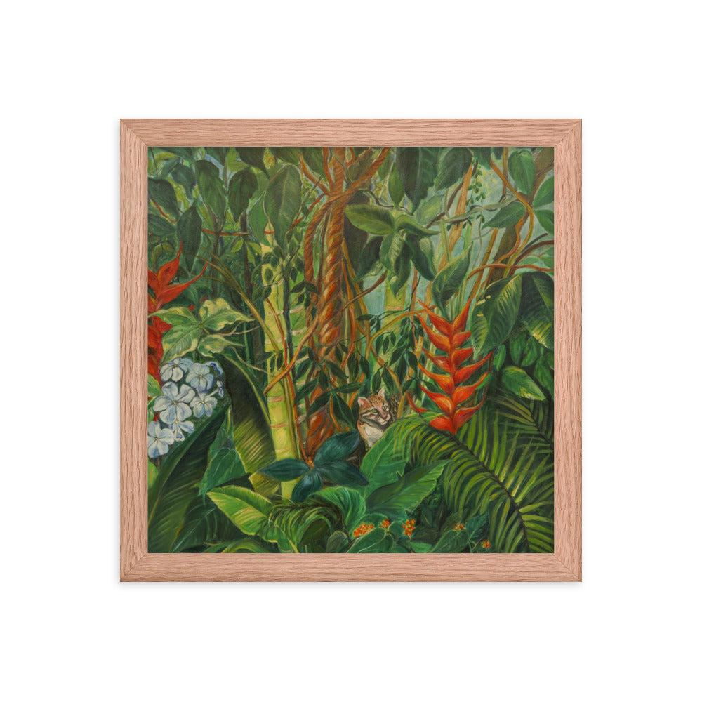 Tropical Spell - Framed Photo Paper Poster