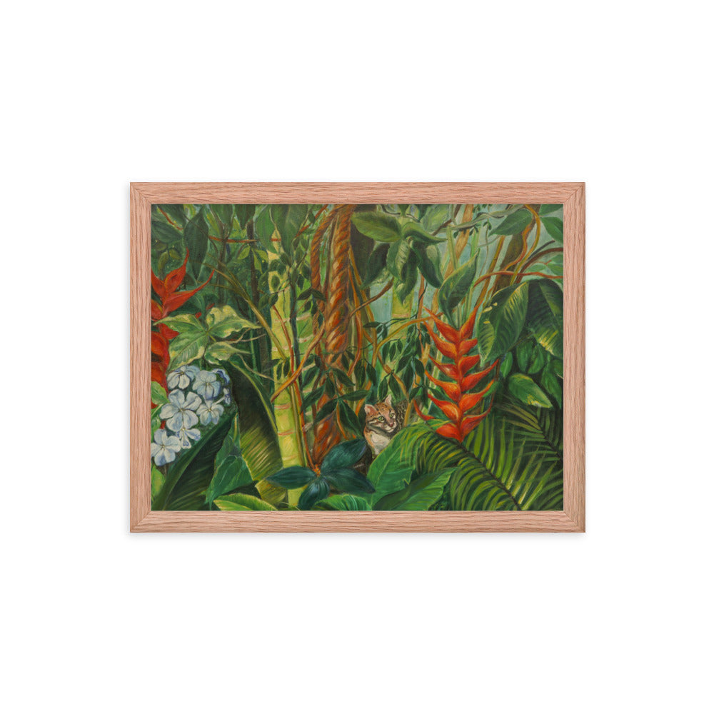 Tropical Spell - Framed Photo Paper Poster