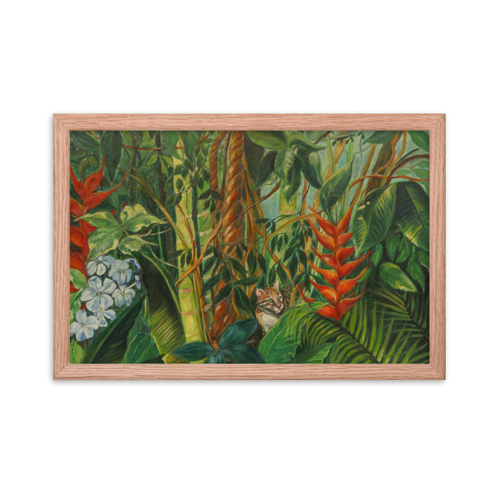 Tropical Spell - Framed Photo Paper Poster
