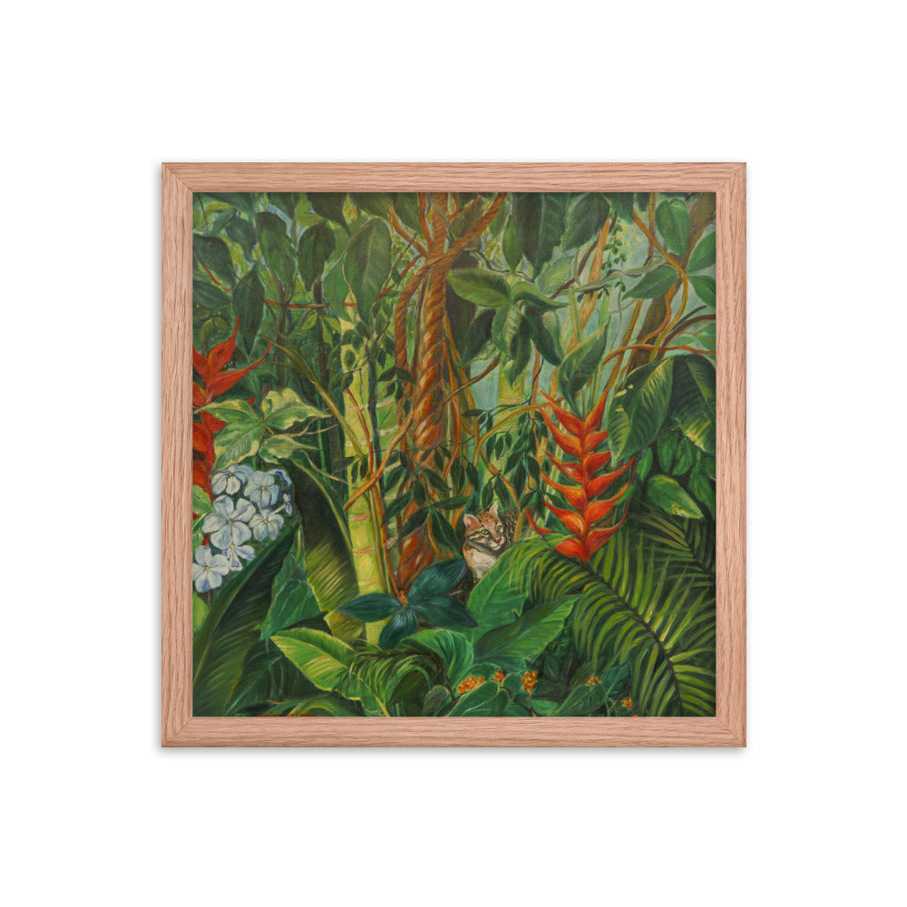 Tropical Spell - Framed Photo Paper Poster