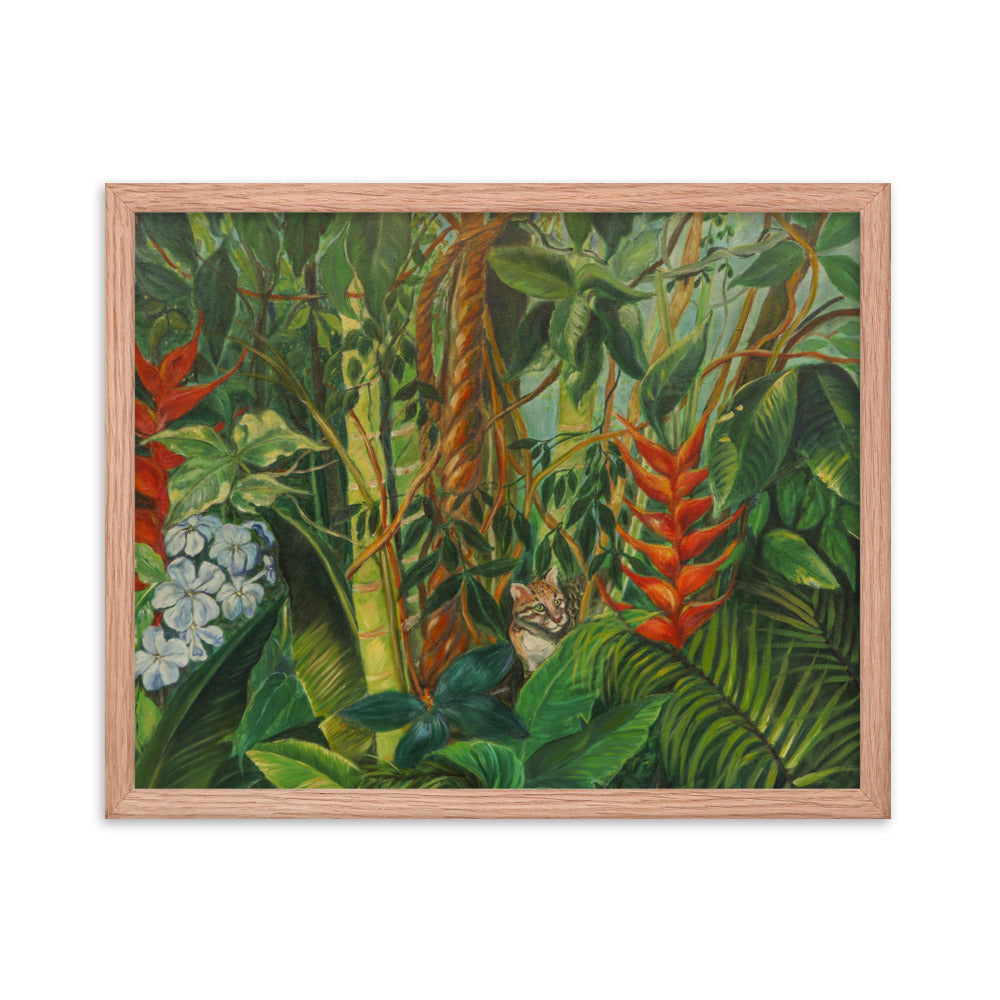 Tropical Spell - Framed Photo Paper Poster