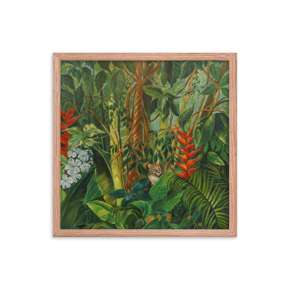 Tropical Spell - Framed Photo Paper Poster