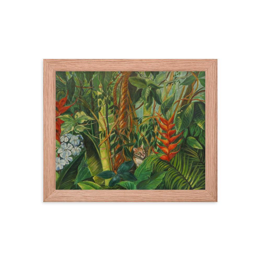 Tropical Spell - Framed Photo Paper Poster
