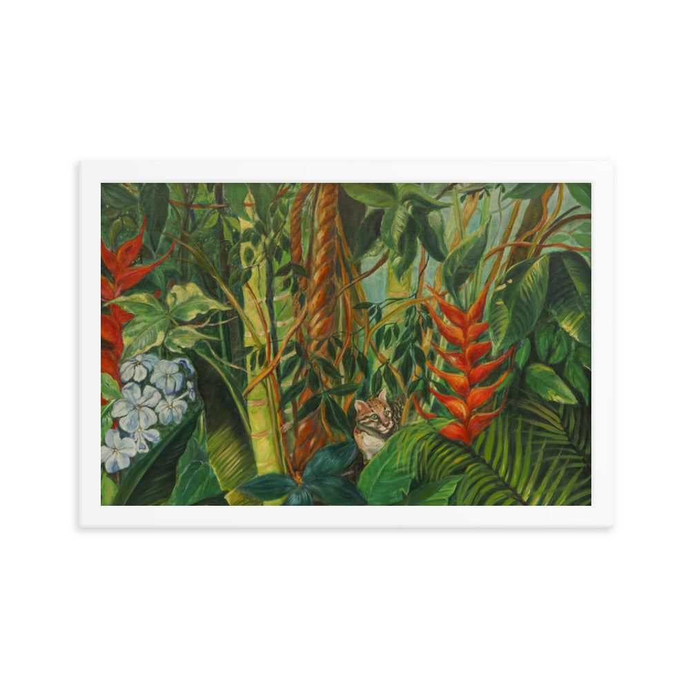 Tropical Spell - Framed Photo Paper Poster