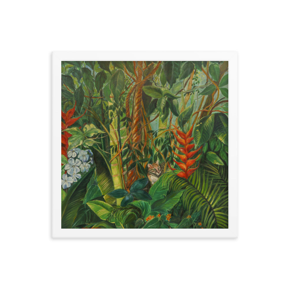 Tropical Spell - Framed Photo Paper Poster