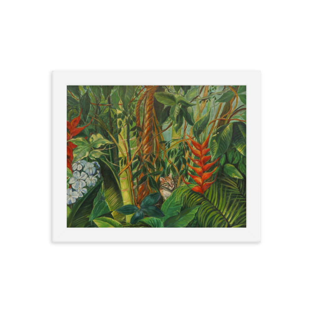 Tropical Spell - Framed Photo Paper Poster