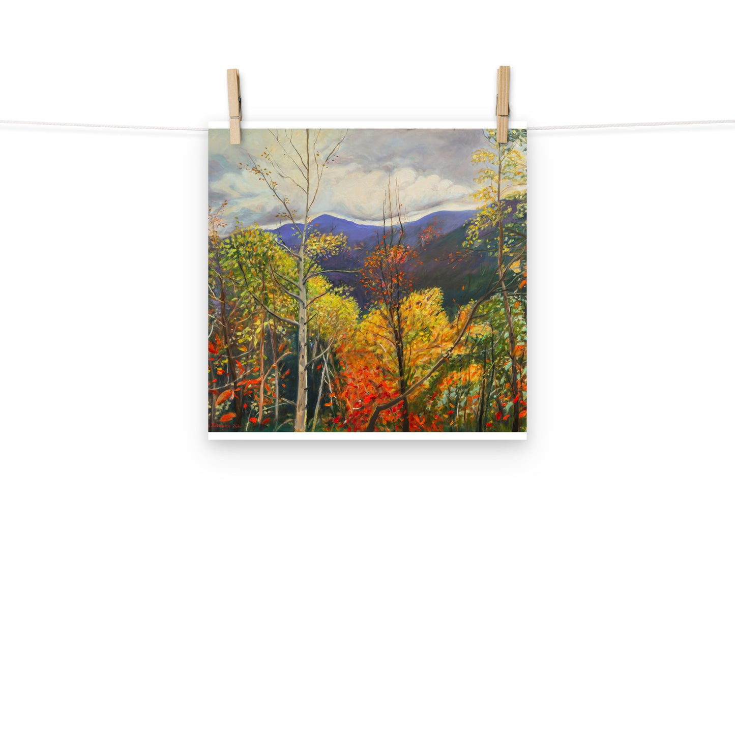 Fall in Adirondacks 3 - Photo Paper Poster